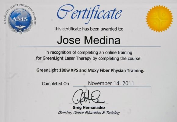 certificacion green light xps 180w ????????????????????????????????????